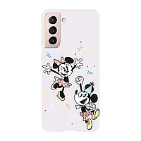 Husa compatibila cu Samsung Galaxy S20 Plus, Viceversa, model Mickey and Minnie from Mickey Mouse, Silicon,