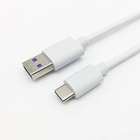 Cablu de incarcare si date USB tip C : Culoare - alb
