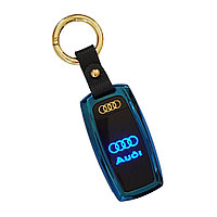 Bricheta LED cu incandescenta-breloc AUDI : Culoare - albastru