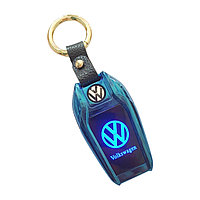 Bricheta LED cu incandescenta-Breloc VOLKSWAGEN : Culoare - albastru