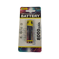 Acumulator litiu 18650, 8000mah-Baterie reincarcabila : Marime - 8000 mAh