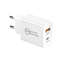 Incarcator pentru telefon PD+QC3.0 20W : Putere - 20W