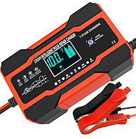 Incarcator redresor digital complet automat pentru masina : Culoare - negru/rosu