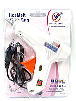 Pistol de lipit cu silicon cald 60w : Culoare - alb