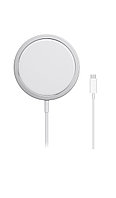 Incarcator magnetic wireless cu tehnologie MagSafe : Culoare - alb