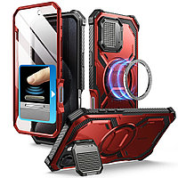 Husa pentru iPhone 16 Pro Max + Folie, I-Blason Armorbox, Ruddy