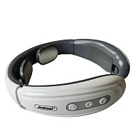 Aparat masaj cervical cu impulsuri electromagnetice : Culoare - alb/gri