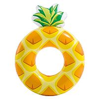 Colac pentru copii sau adulti in forma de ananas galben , ATS , pentru piscina sau mare ,1,17x0,86 m , + 8 ani