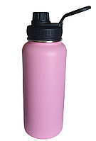 Sticla termoizolanta sport,drumetii,parcuri, perete dublu, 945 ml, fara condens, KARRY VESSEL, otel
