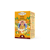 Ceai Shotimaa Chakras - Vision - turmeric, ghimbir si lamaie bio 16dz