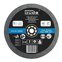 Disc abraziv pentru polizor de banc Gude 55535, O150x20x32 mm, granulatie K60