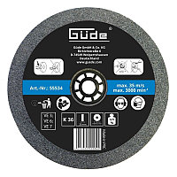 Disc abraziv pentru polizor de banc Gude 55534, O150x20x32 mm, granulatie K36