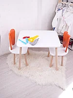 Set masa si scaun pentru copii Furniture Bunny One 30x25