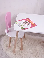 Set masa si scaun pentru copii Furniture Bunny One 30x25