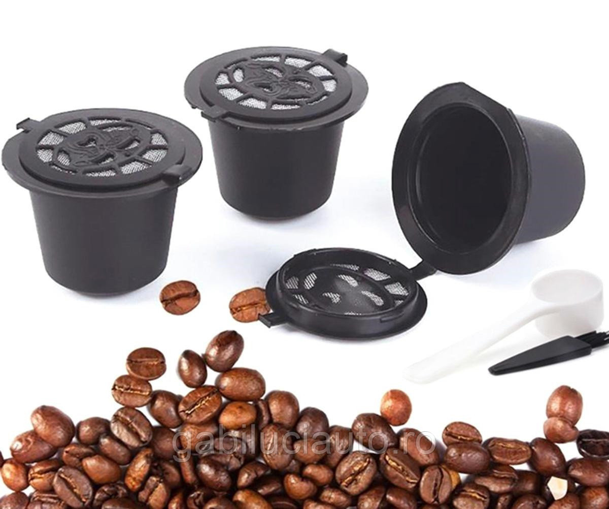 Set 5 capsule reutilizabile pentru Aparatele de Cafea Nespresso (Espressoare Nespresso) - foto 2 - id-p90250483