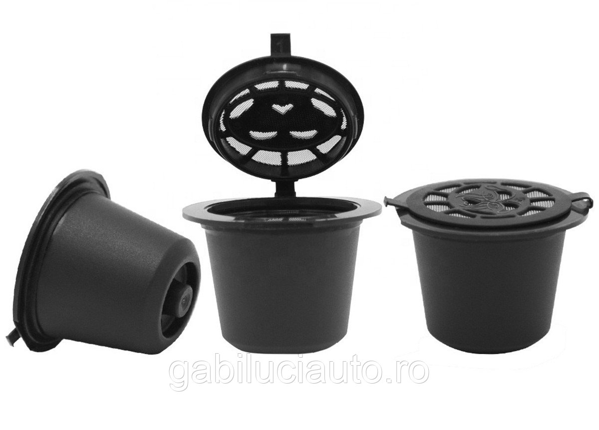Set 5 capsule reutilizabile pentru Aparatele de Cafea Nespresso (Espressoare Nespresso) - foto 5 - id-p90250483