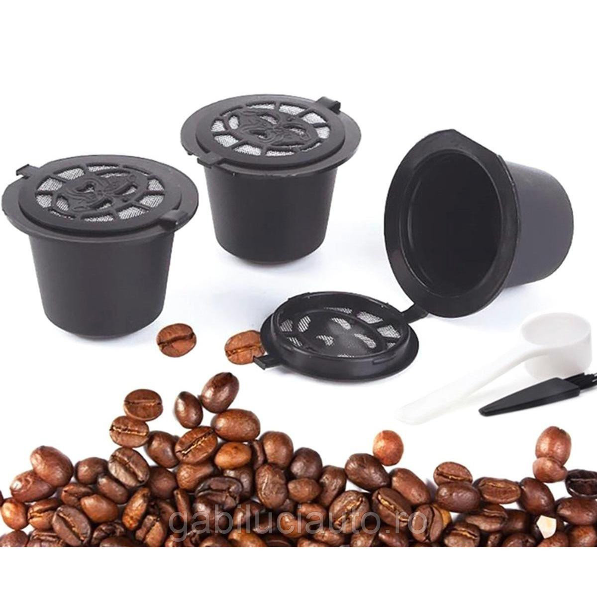 Set 5 capsule reutilizabile pentru Aparatele de Cafea Nespresso (Espressoare Nespresso) - foto 8 - id-p90250483