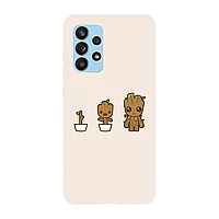 Husa compatibila cu Samsung Galaxy A53 5G model Hi I'm Groot , Silicon, TPU, Viceversa