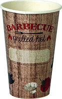 Set 8 pahare de carton grilled hot pc600300