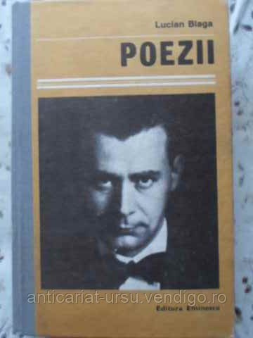 POEZII-LUCIAN BLAGA - foto 1 - id-p96600937