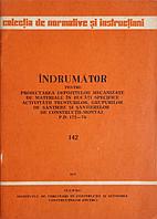 INDRUMAR PENTRU PROIECTAREA DEPOZITELOR MECANIZATE DE MATERIALE IN BUCATI SPECIFICE ACTIVITATII TRUSTURILOR,