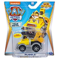 Masinuta Rubble Mighty Pups Super Paws 8cm - Paw Patrol