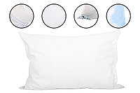 Set 10 Protectii perna impermeabila 50x70cm din bumbac cu fermoar