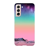 Husa compatibila cu Samsung Galaxy S22 Plus model Color vibe mountains, Silicon, TPU, Viceversa