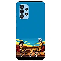 Husa compatibila cu Samsung Galaxy A22 4G model Rick And Morty Breaking Bad, Silicon, TPU, Viceversa