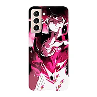 Husa compatibila cu Samsung Galaxy S21 Ultra, Viceversa, model Shigeo Full Power Mob Psycho 100, Silicon, TPU