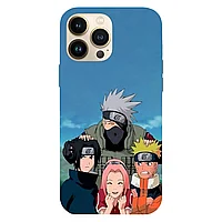 Husa telefon compatibila cu Apple iPhone 15 Pro Max, Viceversa, model Kakashi Team Naruto shippuden, Silicon,
