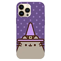 Husa telefon compatibila cu Apple iPhone 16 Pro Max, Viceversa, model Wizzard Pusheen, Silicon, TPU