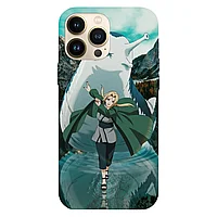 Husa telefon compatibila cu Apple iPhone 15 Pro, Viceversa, model Tsunade Senju and Katsuyu Naruto, Silicon,