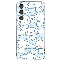 Husa compatibila cu Samsung Galaxy S24 Plus, Viceversa, model Floating Cinnamoroll Hello Kitty, Silicon, TPU