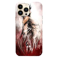 Husa compatibila cu Apple iPhone 12 Pro model Attack on titan Eren transformation, Silicon, TPU, Viceversa