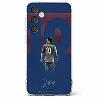 Husa telefon compatibila cu Samsung Galaxy S24 Plus, Viceversa, model Ronaldinho Number 10, Silicon, TPU