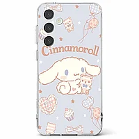 Husa telefon compatibila cu Samsung Galaxy S24 Plus, Viceversa, model Fun Cinnamoroll Hello Kitty, Silicon,