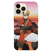 Husa telefon compatibila cu Apple iPhone 15 Pro Max, Viceversa, model Naruto Sage Mode, Silicon, TPU
