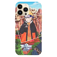 Husa telefon compatibila cu Apple iPhone 15 Pro Max, Viceversa, model Naruto Hokage Rock, Silicon, TPU