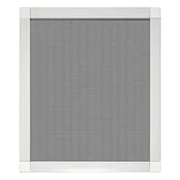Set plasa tantari ,56 cm x 56 cm, culoare alb, plasa insecte pe balamale pentru fereastre