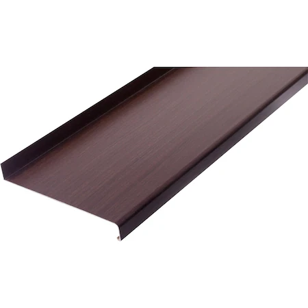 Set glaf aluminiu, latime 19,5 cm x 201 cm lungime, wenge, cu capace ...