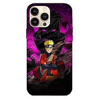 Husa telefon compatibila cu Apple iPhone 15 Pro, Viceversa, model Naruto vs Pain, Silicon, TPU