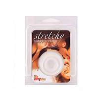 Inel elastic pentru penis Seven Creations transparent 3 cm
