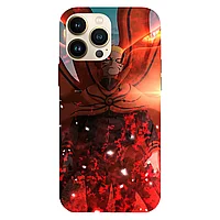 Husa telefon compatibila cu Apple iPhone 15 Pro Max, Viceversa, model Baryon mode Naruto Uzumaki, Silicon, TPU