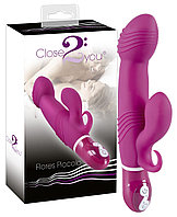Vibrator rabbit Close2You Flores Piccolo Fucsia 17.5cm