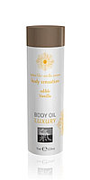Ulei masaj comestibil Shiatsu Luxury vanilie 75 ml