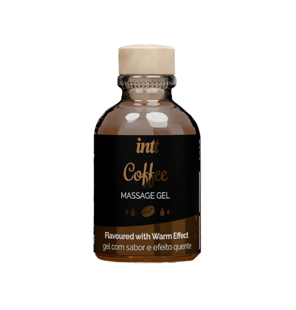 Gel masaj si lubrifiant 2 in 1 Intt cafea 30 ml - foto 1 - id-p90285643