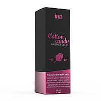 Gel masaj si lubrifiant 2 in 1 Intt vata de zahar 30 ml