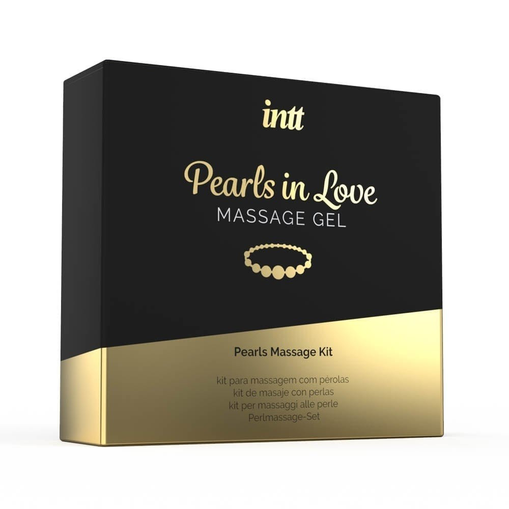 Gel de masaj pe baza de silicon Intt 15 ml + colier perle - foto 1 - id-p90285664
