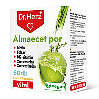 Capsule otet de mere pudra+biotina+acid folic Dr Herz 60 buc